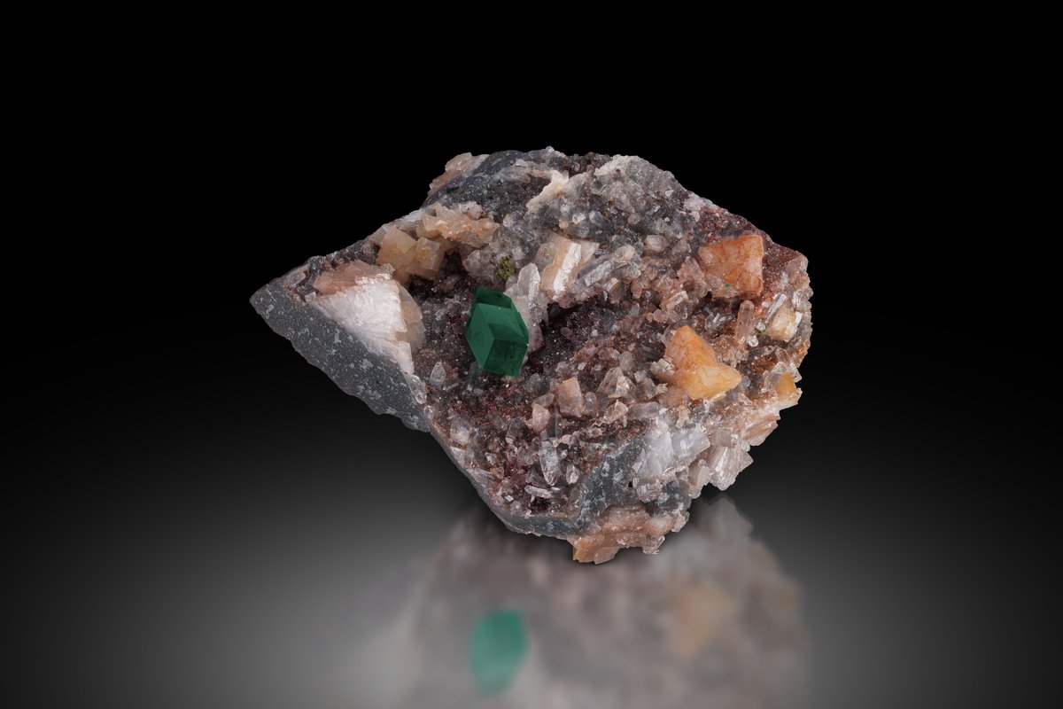 Dioptase, Dolomite