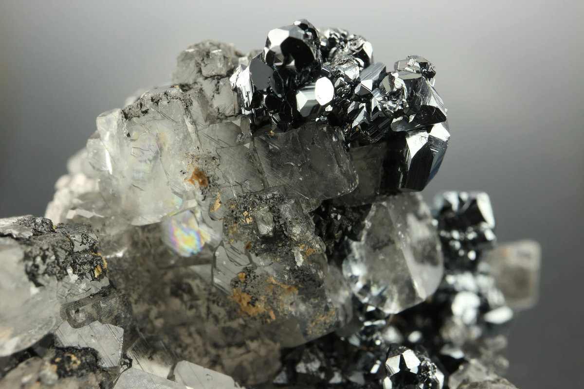 Calcite, Hematite