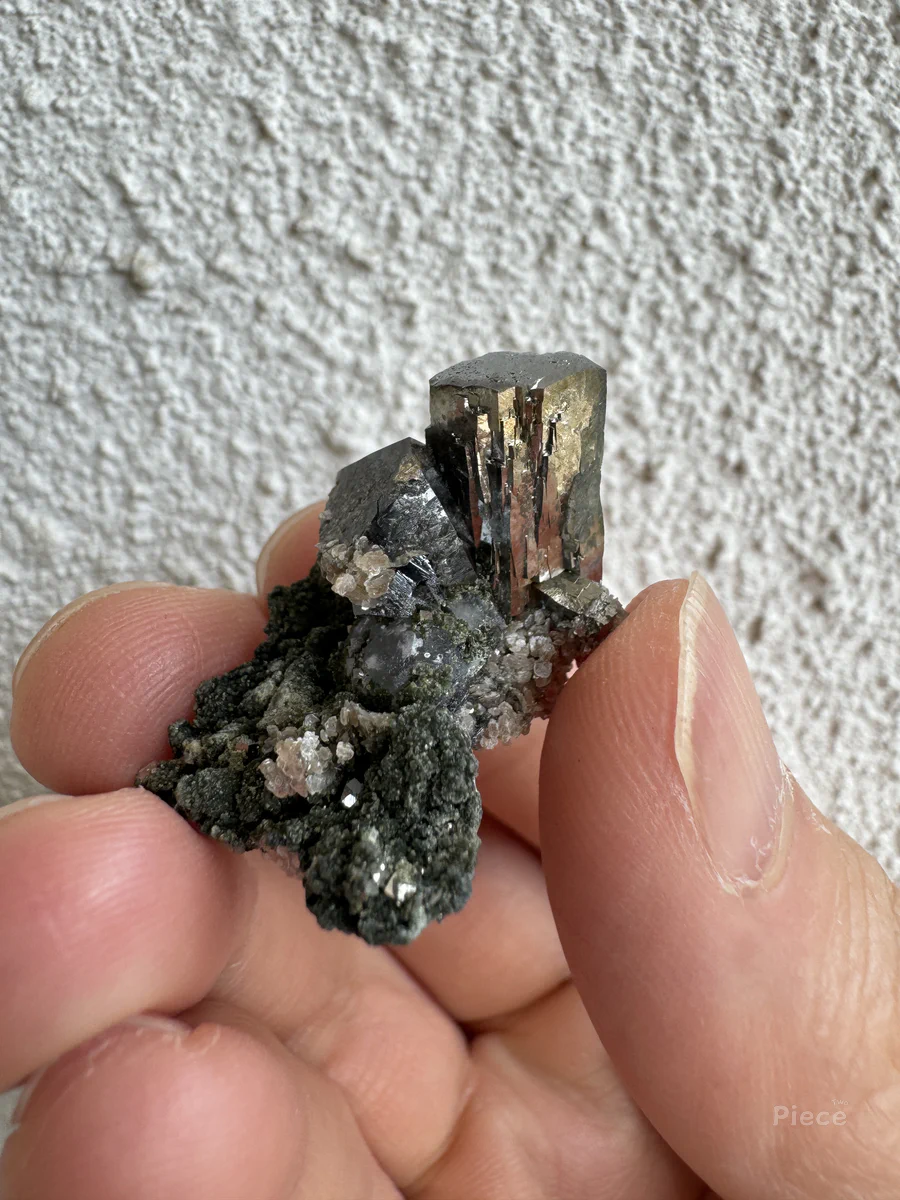 Arsenopyrite, Scheelite, Fluorite