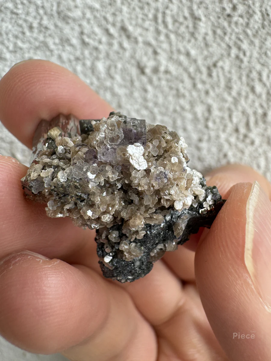 Arsenopyrite, Scheelite, Fluorite