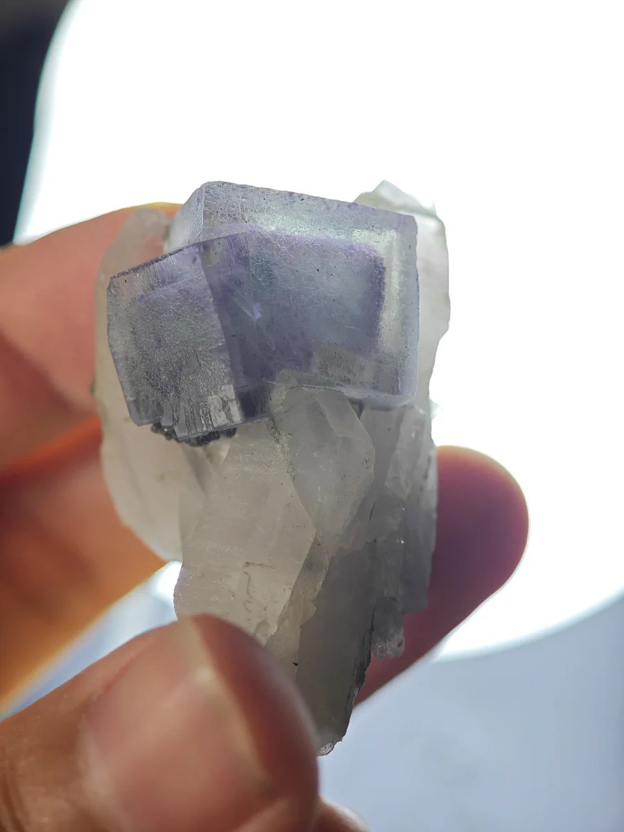 Fluorite, Quartz
