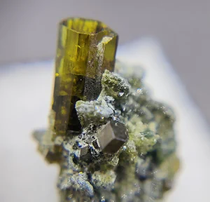 Epidote, Andradite, Muscovite, Diopside
