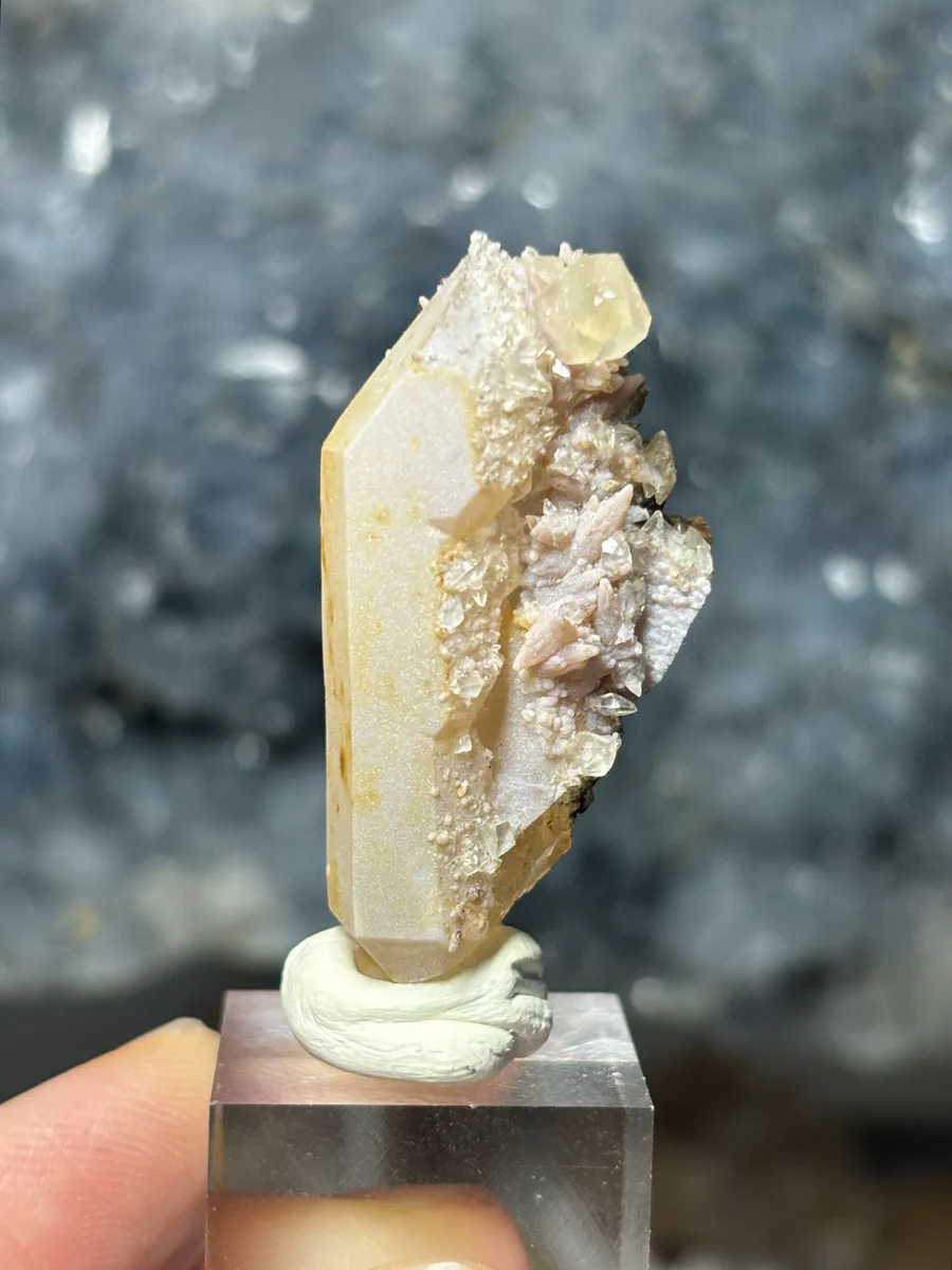 Calcite, Quartz
