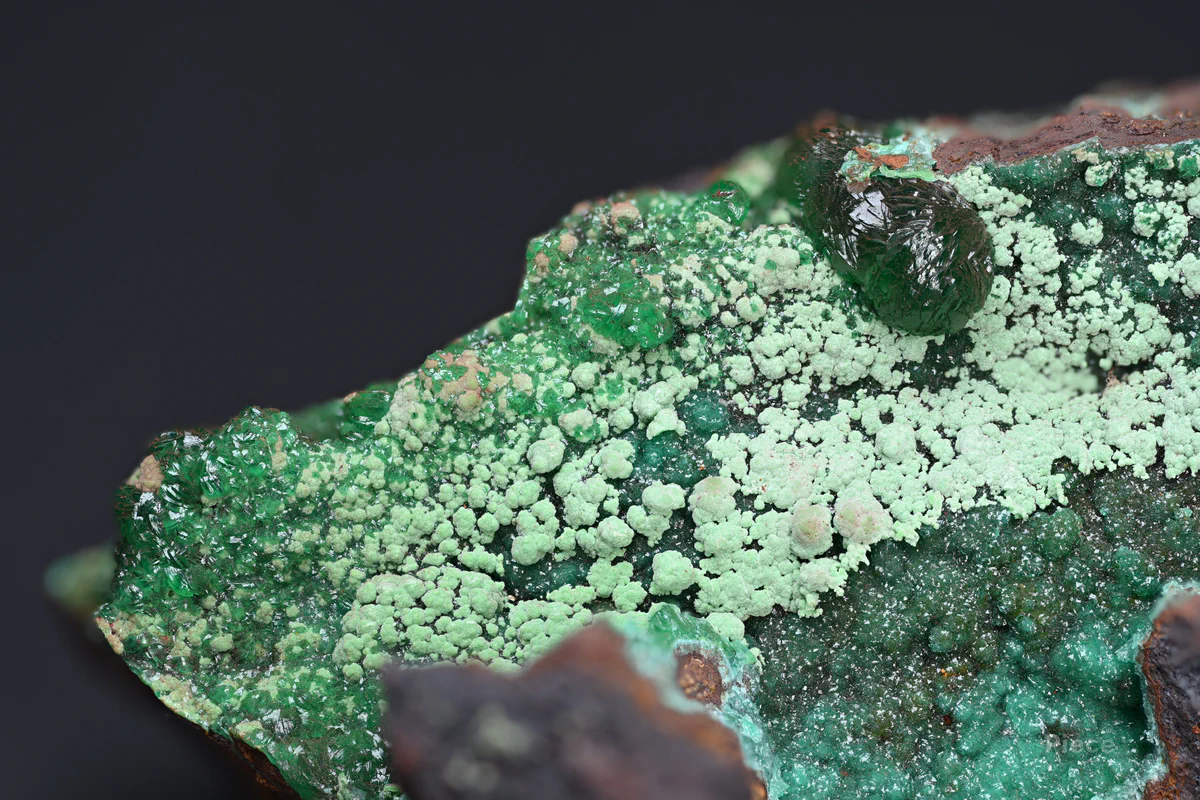 Copper-bearing Adamite, Conichalcite