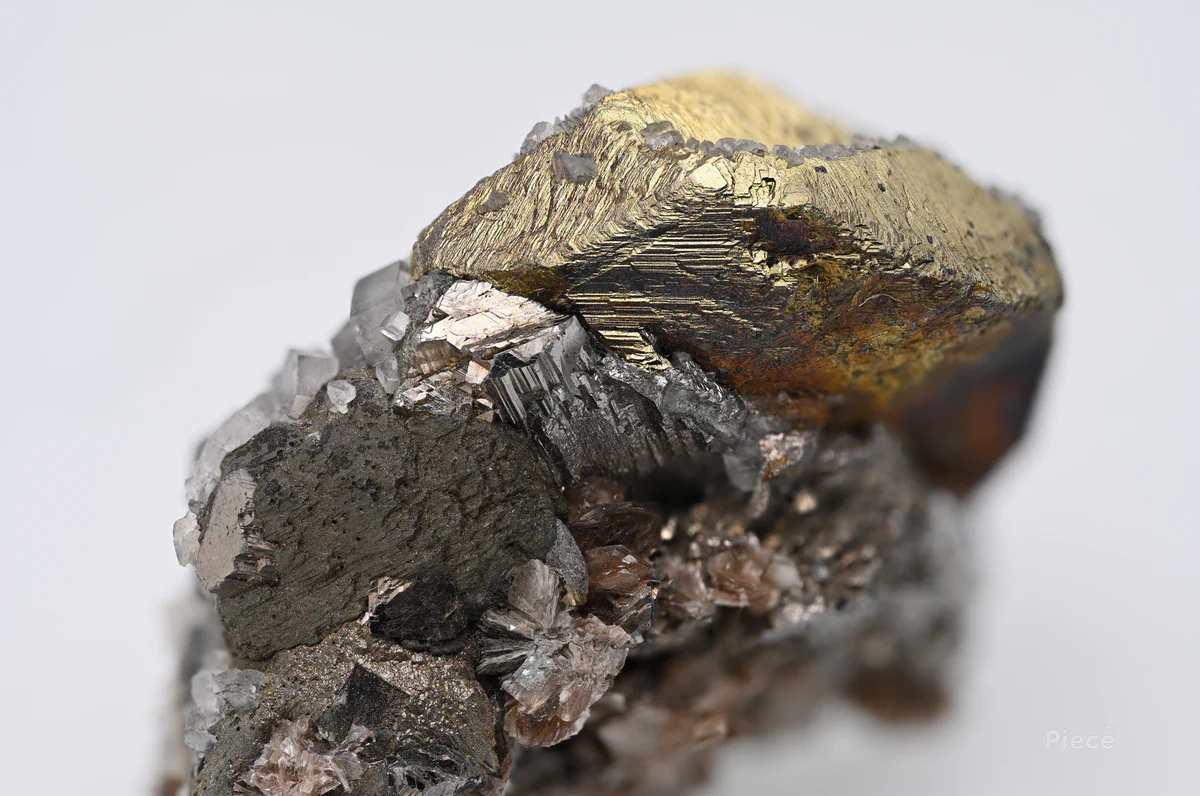 Stannite, Arsenopyrite, Chalcopyrite, Fluorapatite