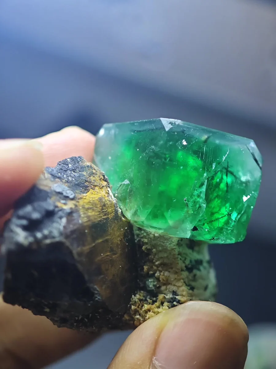 Fluorite, Anorthite, Siderite